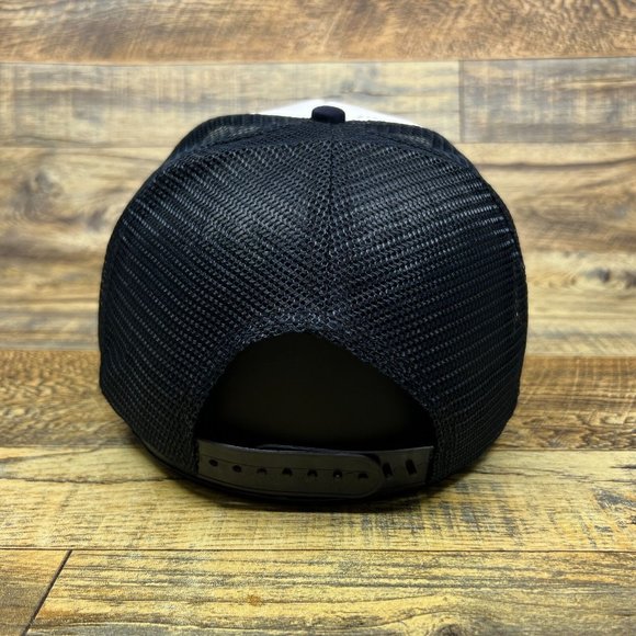 Western Electric Mens Trucker Hat Navy Snapback 1953 Vintage Logo Baseball Cap - Picture 5 of 8